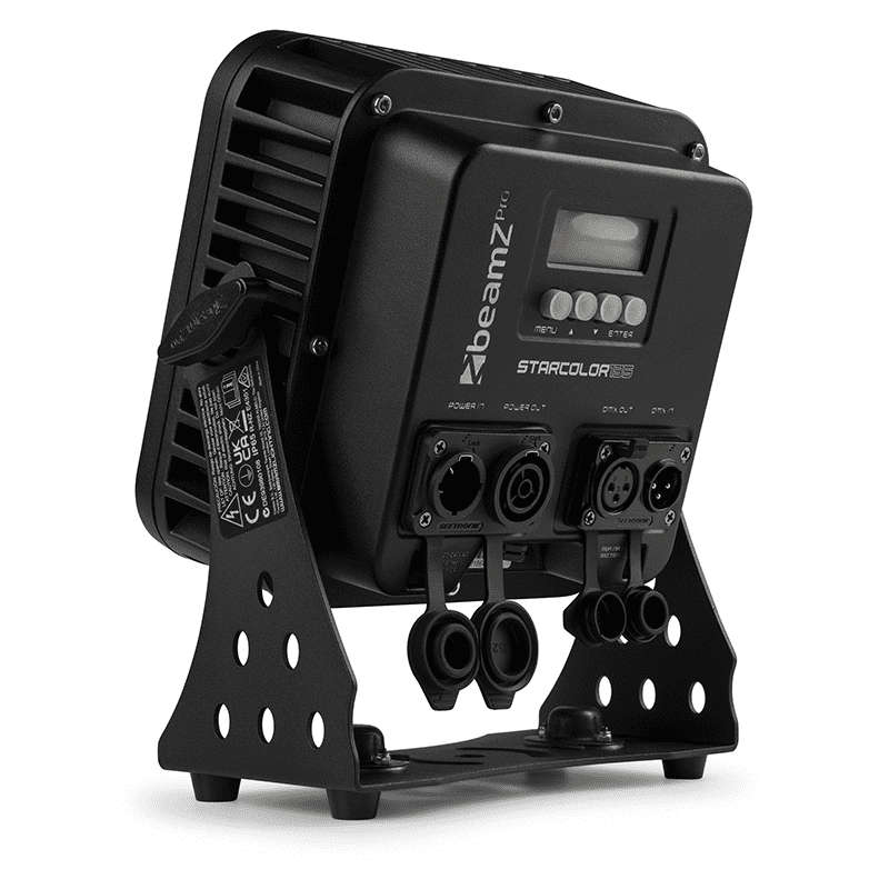 BEAMZPRO STARCOLOR135 LED FLOOD LIGHT IP65 16x 8W RGBA