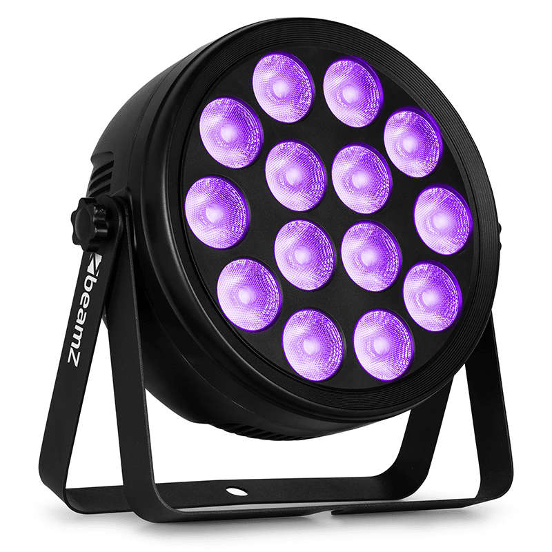 BEAMZ BCC165 LED FLAT PAR 14x 4W RGBAW-UV