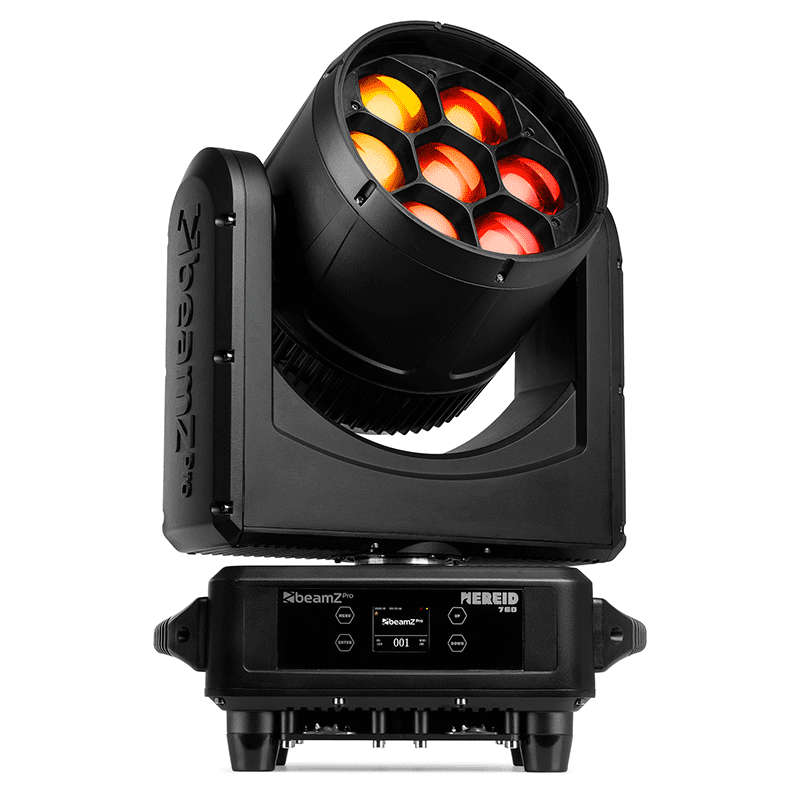 BEAMZPRO NEREID760 LED MOVING HEAD WASH IP65 7x 60W
