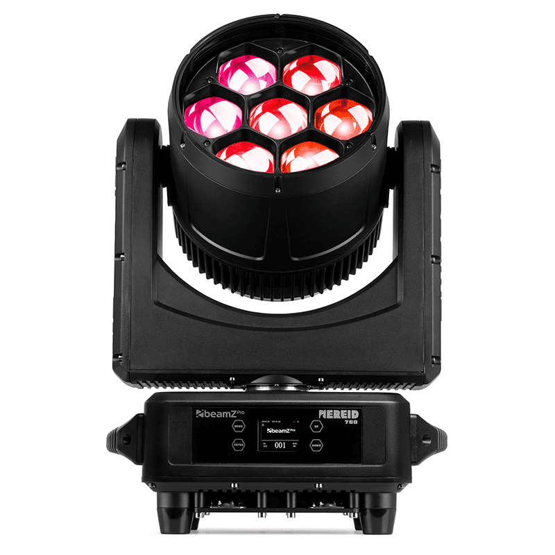 BEAMZPRO NEREID760 LED MOVING HEAD WASH IP65 7x 60W