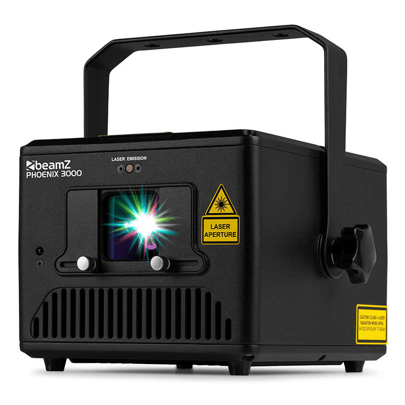 BEAMZ PHOENIX3000 ANALOG LASER RGB 3W