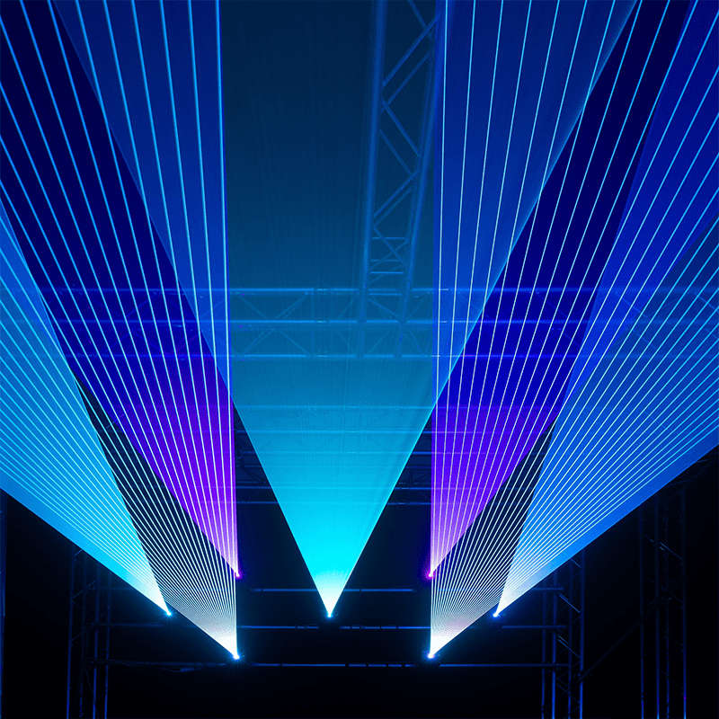 BEAMZ PHOENIX3000 ANALOG LASER RGB 3W