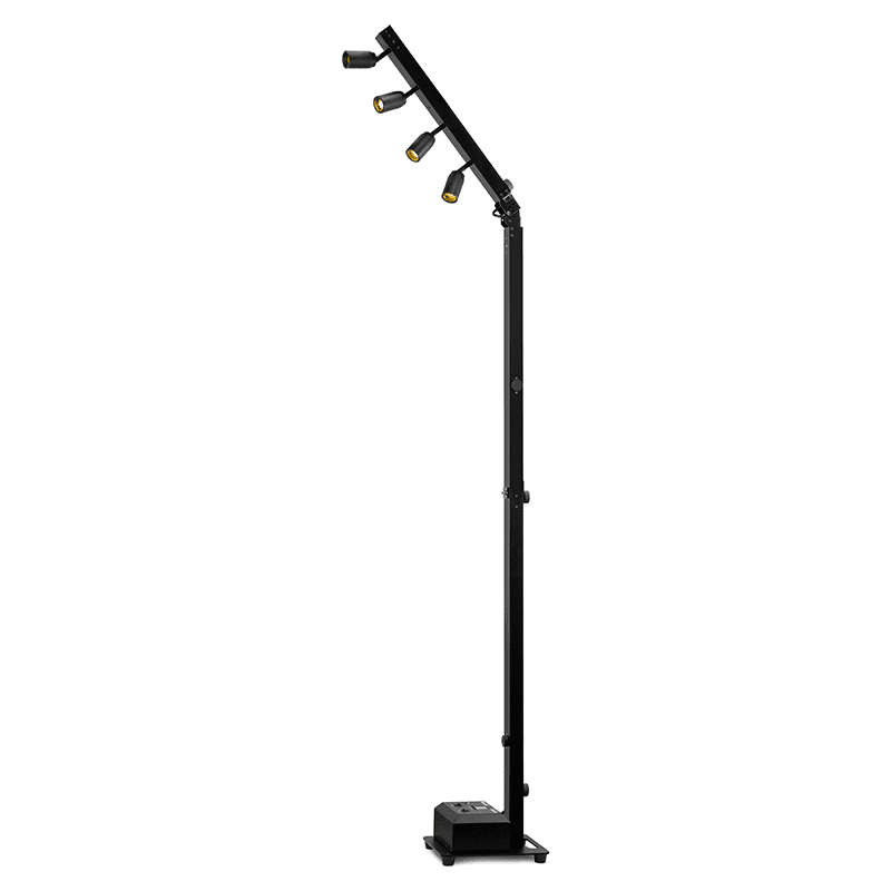 BEAMZ BPL410 LED BATTERY MAST LIGHT 4x 10W WW