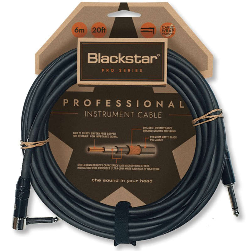 Blackstar BA231038-Z Instrument Cable 6m