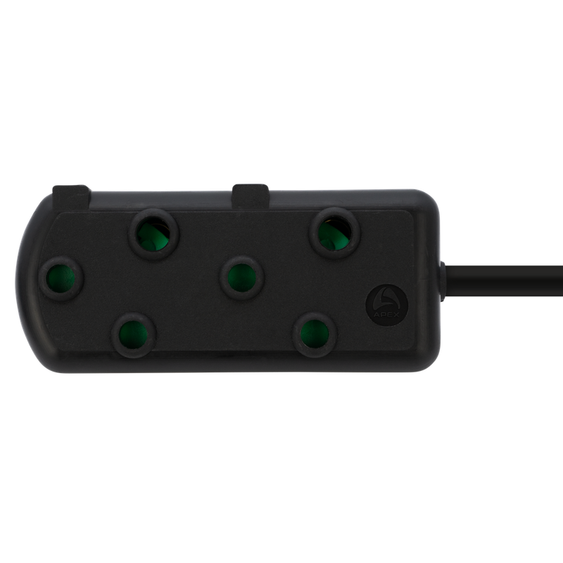 Switched Heavy DUTY Side By Side(SBS) EXTENSION LEAD 20M