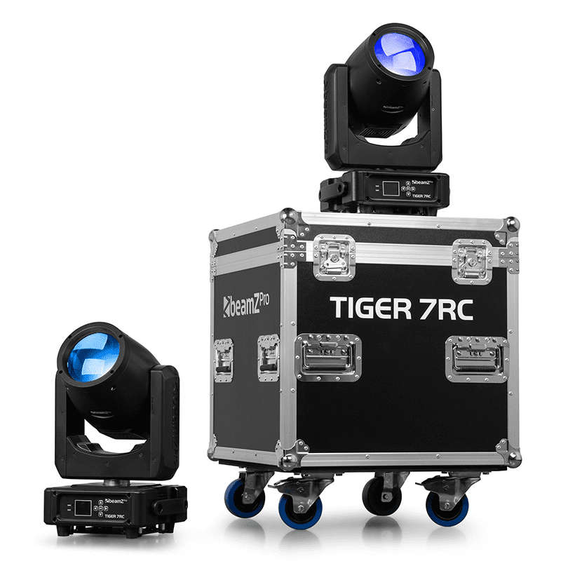 BEAMZPRO TIGER7RC BEAM MOVING HEAD 230W [2 IN A FLIGHTCASE]