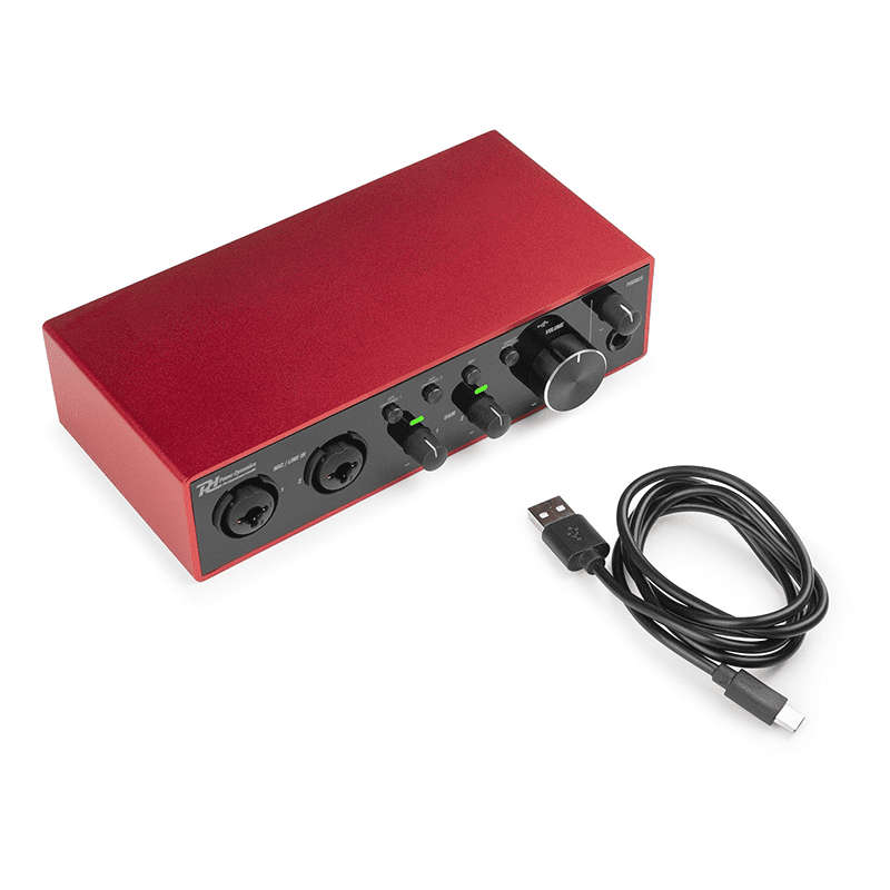 PDM PDX22 USB AUDIO INTERFACE DUAL CHANNEL