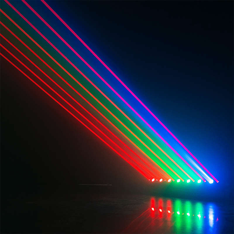 BEAMZ HYADEN LED MOVING BAR  7X 3W RGBW