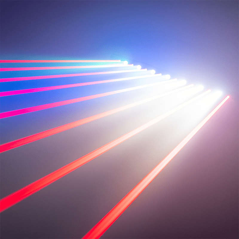 BEAMZ HYADEN LED MOVING BAR  7X 3W RGBW