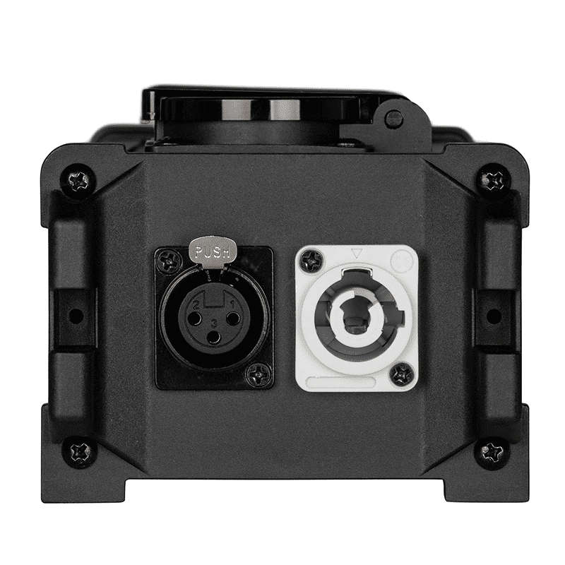 PDC ADAPTOR PSB35 POWERCON IN TO 4x SHUKO OUT WITH WIRELESS DMX