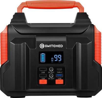 Switched 300W 222Wh Portable Power Station SWD-8901-BK