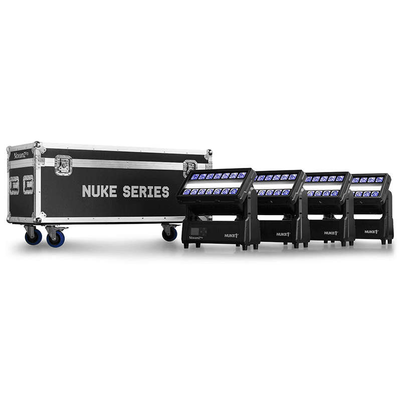 BEAMZPRO FLCNL04 FLIGHTCASE FOR 4X NUKE