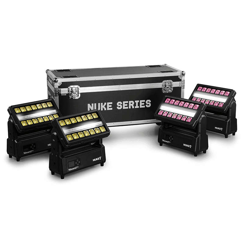 BEAMZPRO FLCNL04 FLIGHTCASE FOR 4X NUKE