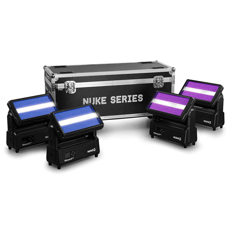 BEAMZPRO FLCNL04 FLIGHTCASE FOR 4X NUKE