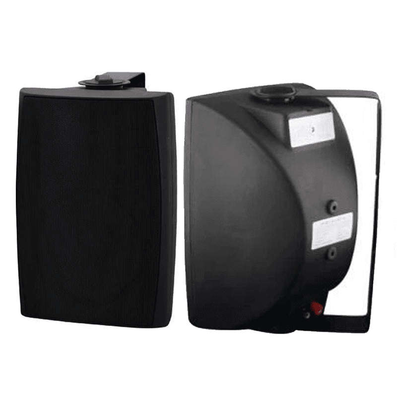FILO PASSIVE WALL MOUNT SPEAKER 6IN BLACK 40W 100V IP56