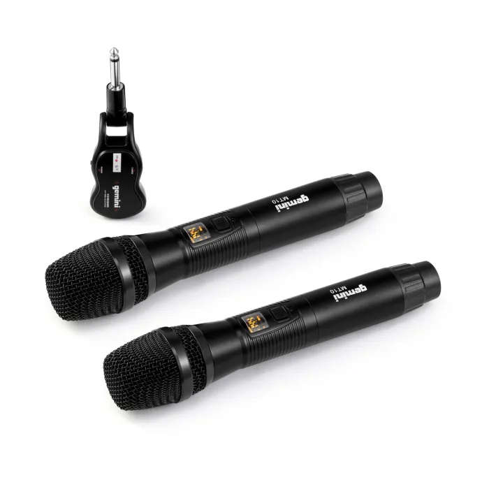 Gemini GMU M200 Dual Wireless Hand-held Microphones
