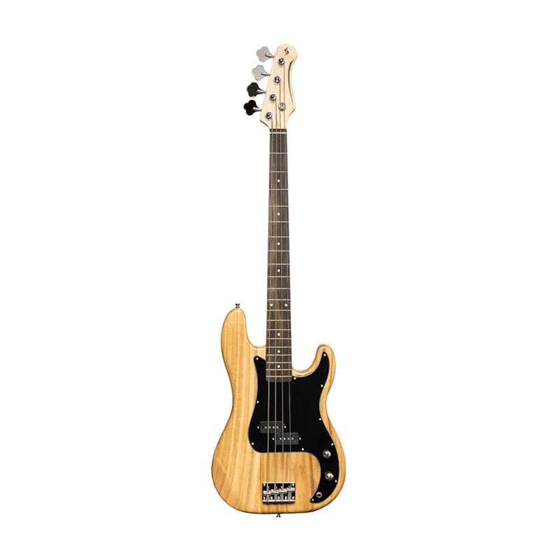 STAGG Standard "P" Electric Bass Guitar - Natural