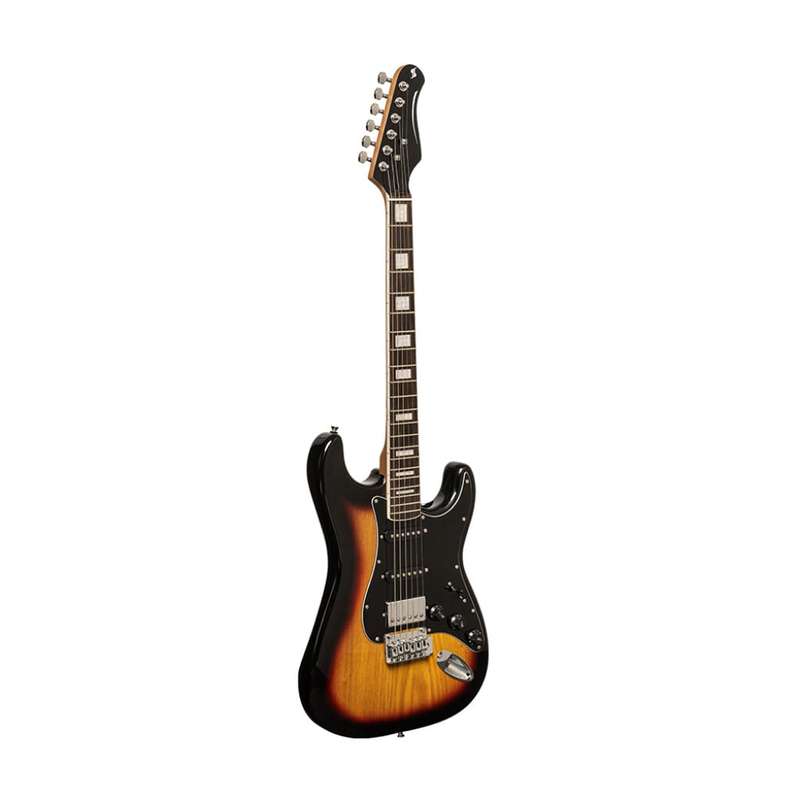 STAGG Electric Guitar With Solid Alder Body/Vintage Series - Sunburst