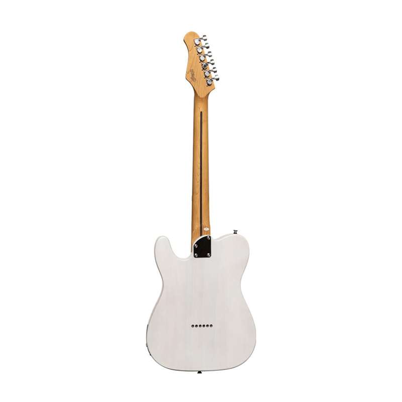 STAGG Electric Guitar/Vintage "T" Series - See Thru White
