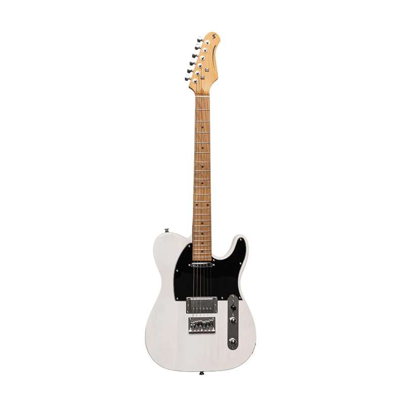 STAGG Electric Guitar/Vintage "T" Series - See Thru White