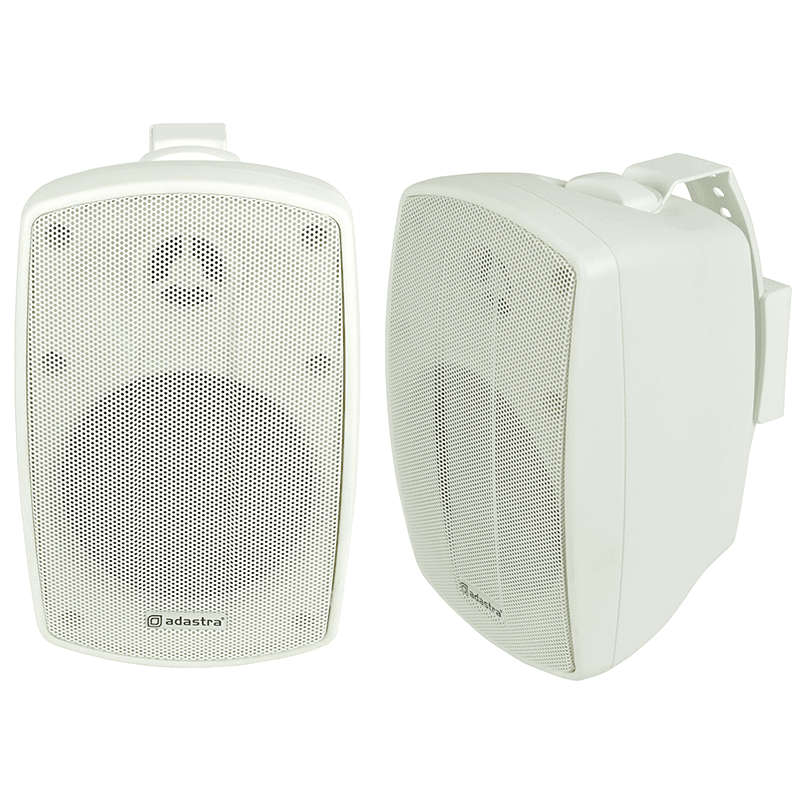 ADASTRA BH4-W PASSIVE WALL MOUNT SPEAKER 4IN WHITE 30W 8 OHM IP44 PAIR