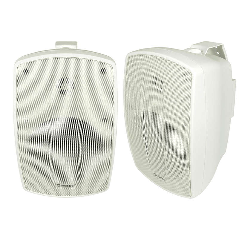 ADASTRA BH5-W PASSIVE WALL MOUNT SPEAKER 5IN WHITE 50W 8 OHM IP44 PAIR