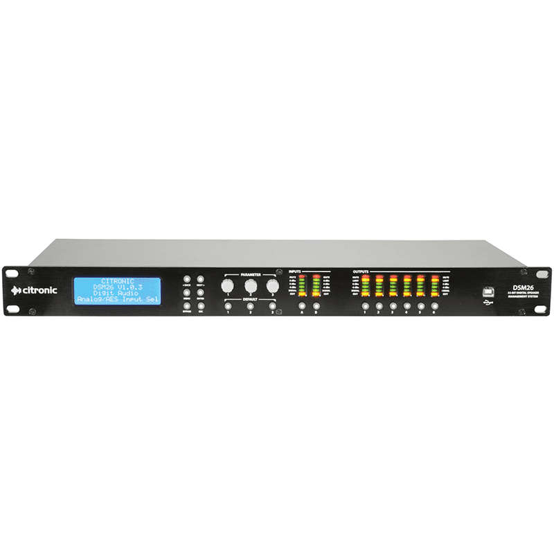 CITRONIC DSM26 DIGITAL SPEAKER MANAGEMENT SYSTEM