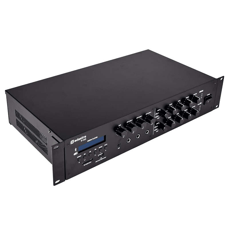 ADASTRA V-122 100V MIXER AMPLIFIER 2x 120W USB/BT/FM/DAB+