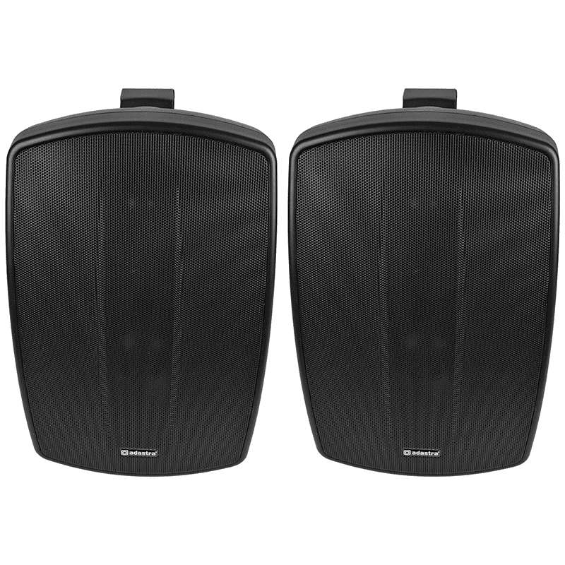 ADASTRA BH6-B PASSIVE WALL MOUNT SPEAKER 6IN BLACK 70W 8 OHM IP44 PAIR