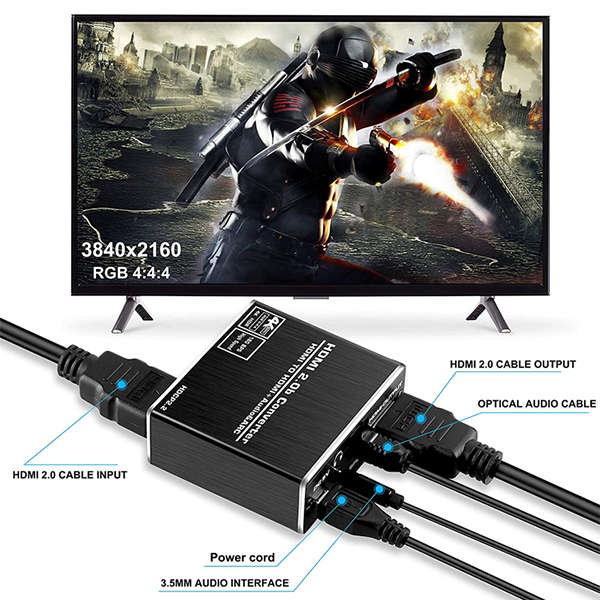 TVA - HDMI ARC/ OPT/ 3.5MM AUDIO DE-EMBEDDER