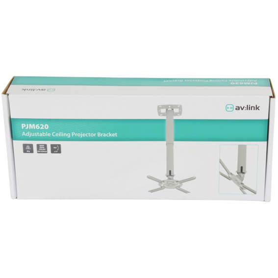 AVLINK - PJM620 ADJUSTABLE CEILING PROJECTOR BRACKET