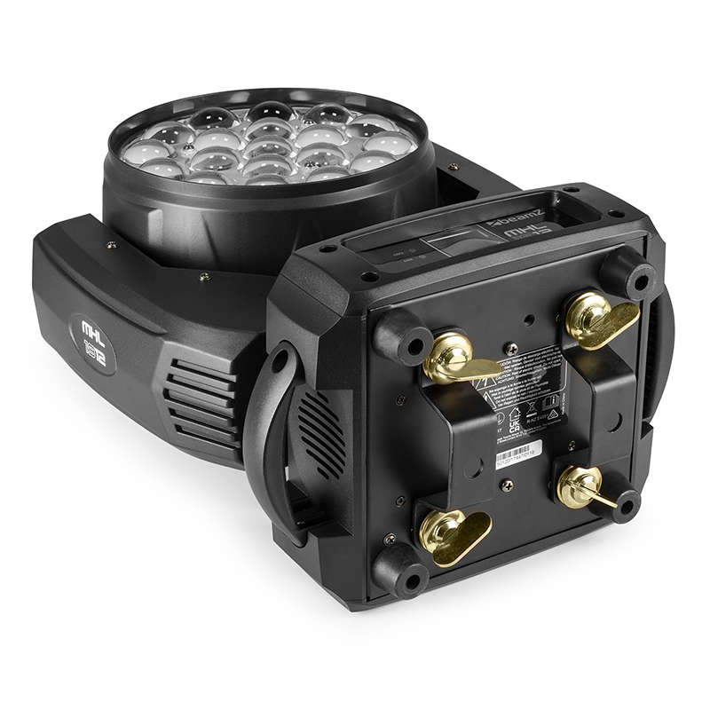 BEAMZ MHL1912 LED MOVING HEAD WASH 19x 12W RGBW