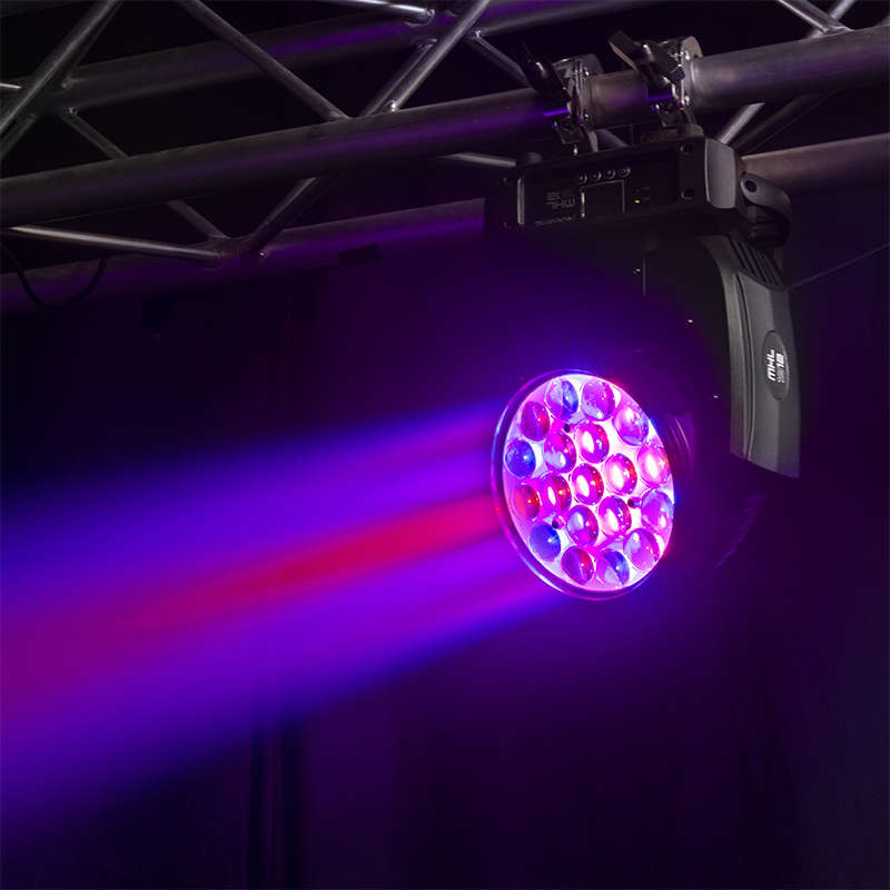 BEAMZ MHL1912 LED MOVING HEAD WASH 19x 12W RGBW