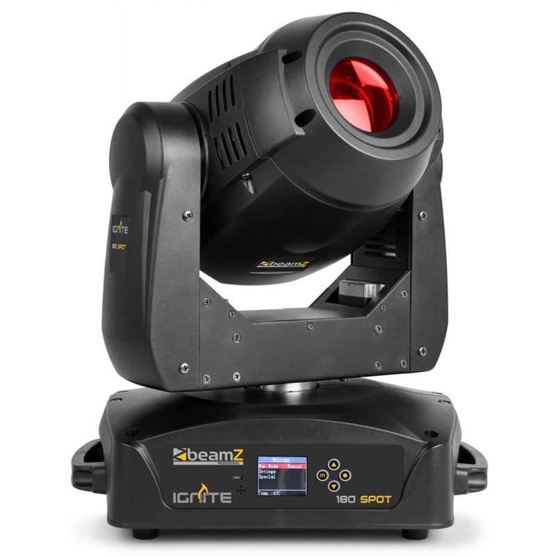 BEAMZPRO IGNITE180S LED MOVING HEAD SPOT 1x 180W [2 IN A FLIGHTCASE]