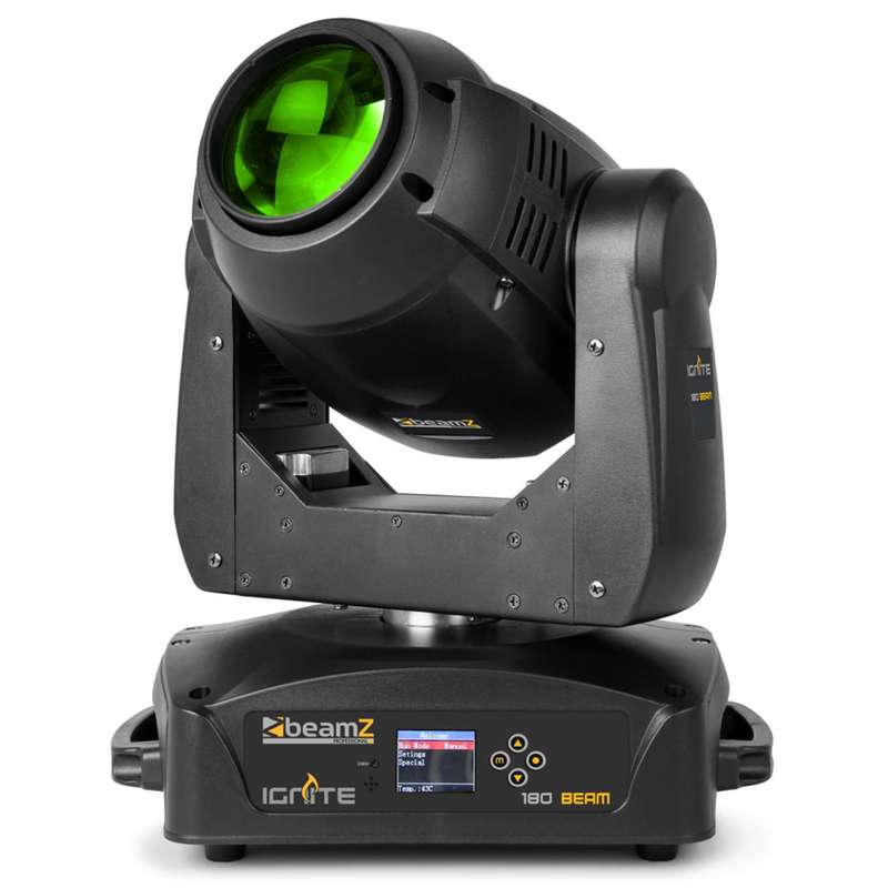 BEAMZPRO IGNITE180B LED MOVING HEAD BEAM 1x 180W [2 IN A FLIGHTCASE]