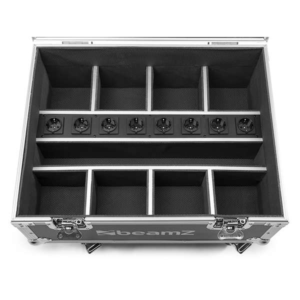 BEAMZ FCC9 FLIGHTCASE FOR 8X BBP9