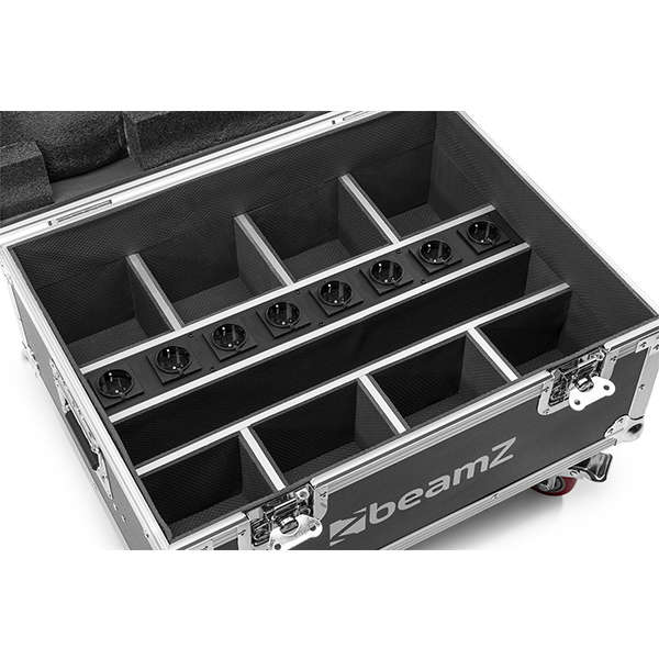 BEAMZ FCC9 FLIGHTCASE FOR 8X BBP9