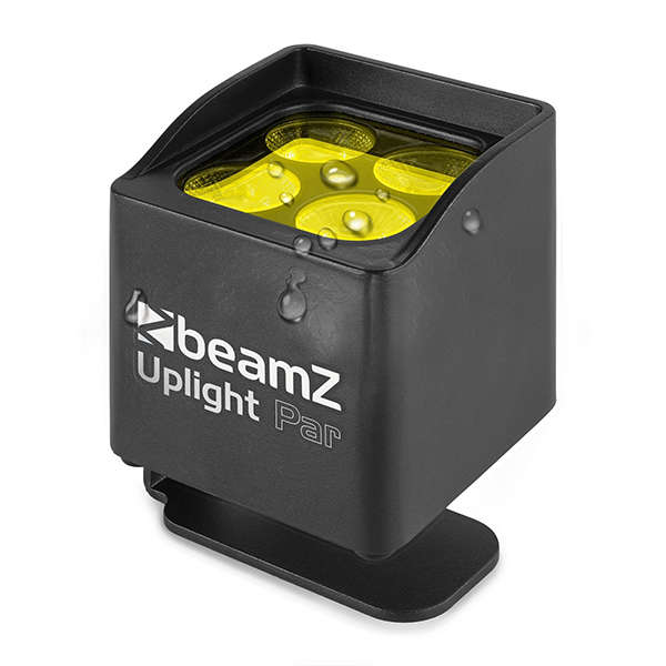 BEAMZ BBP44 LED BATTERY UPLIGHT PAR IP65 4x 4W RGBW