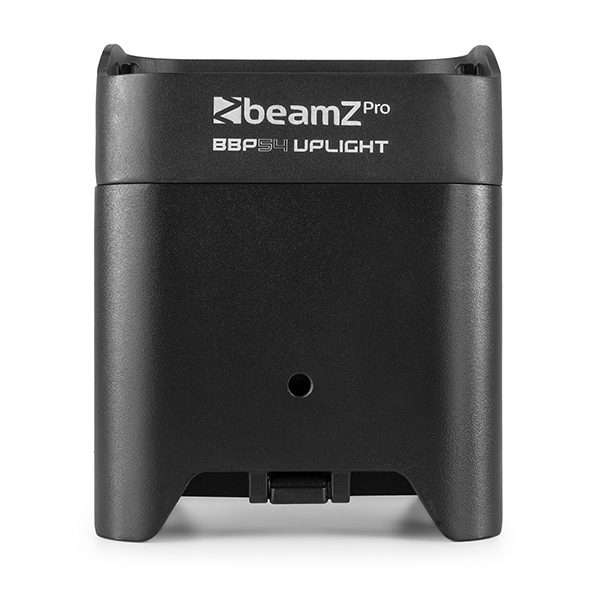 BEAMZPRO BBP54 LED BATTERY UPLIGHT PAR IP54 4x 12W RGBAWUV