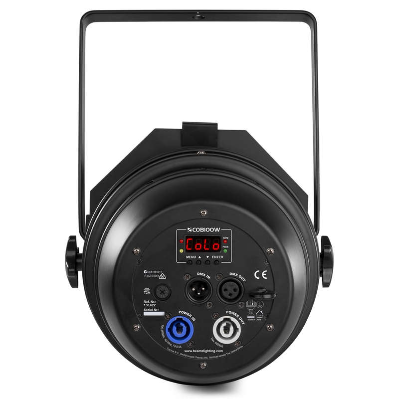 BEAMZ COB100W LED PAR ZOOM IP20 1x 100W WW