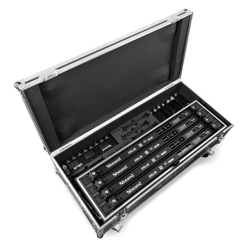 BEAMZ ZEUS LED TUBE IP20 RGBW [8 IN A FLIGHTCASE]