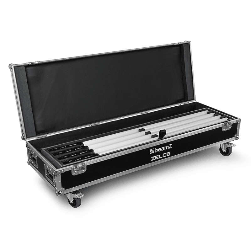 BEAMZ ZELOS LED TUBE RGBW [8 IN A FLIGHTCASE]