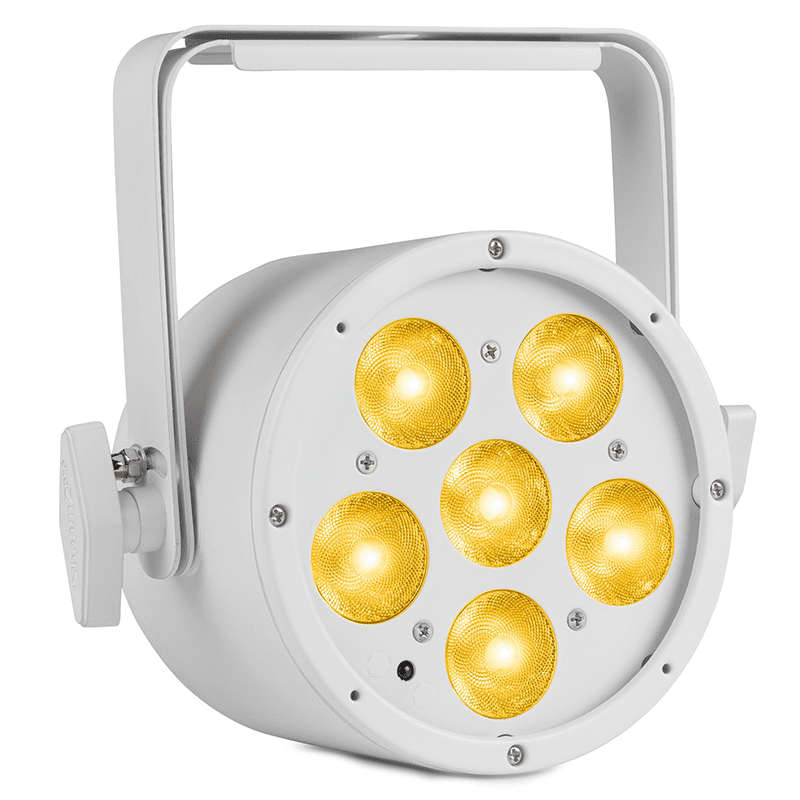 BEAMZPRO BAC322W LED PROPAR 6x 10W RGBALC WHITE EDITION