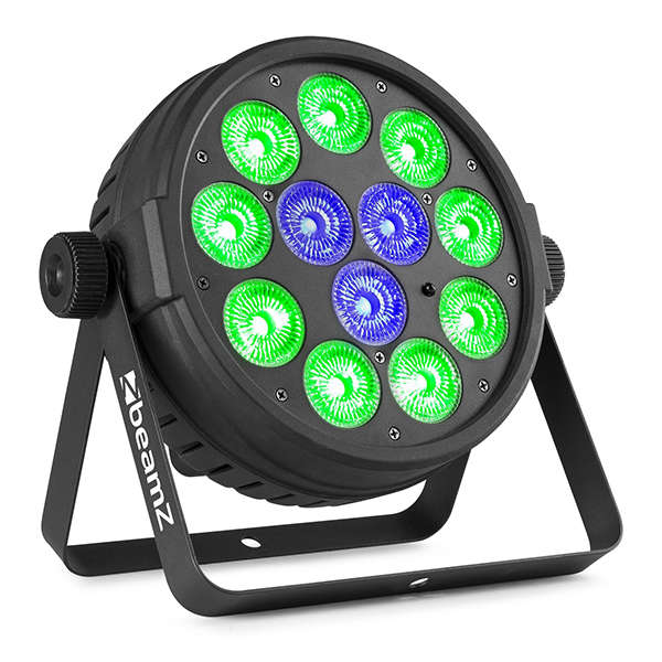 BEAMZ BT400 LED FLAT PAR IP20 12x 10W RGBW
