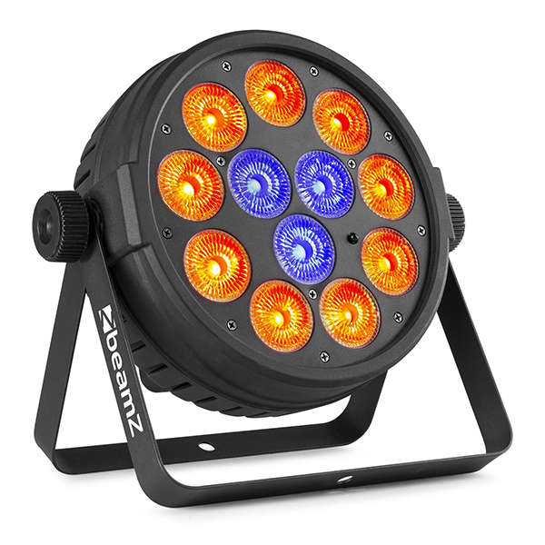 BEAMZ BT400 LED FLAT PAR IP20 12x 10W RGBW