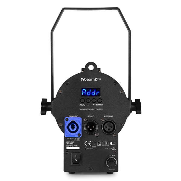 BEAMZPRO BTF440Z LED FRESNEL ZOOM IP20 4x 40W RGBW