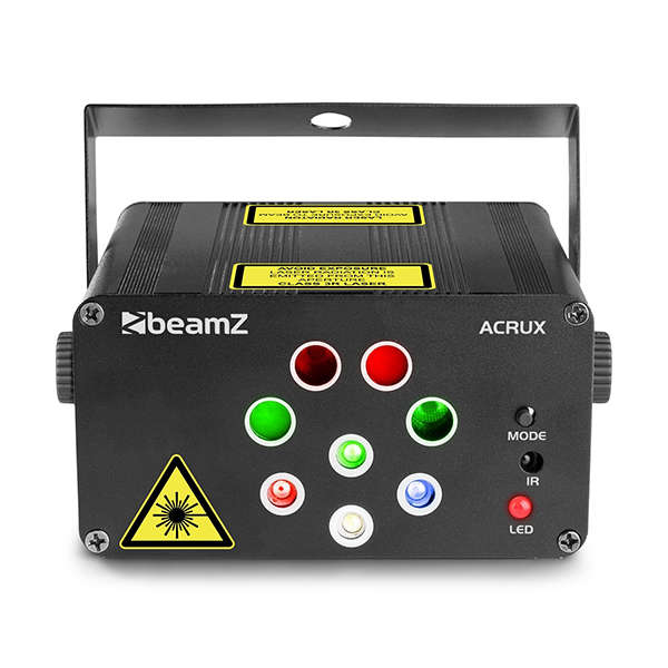 BEAMZ ACRUX LASER QUATRO RG RGBW LED