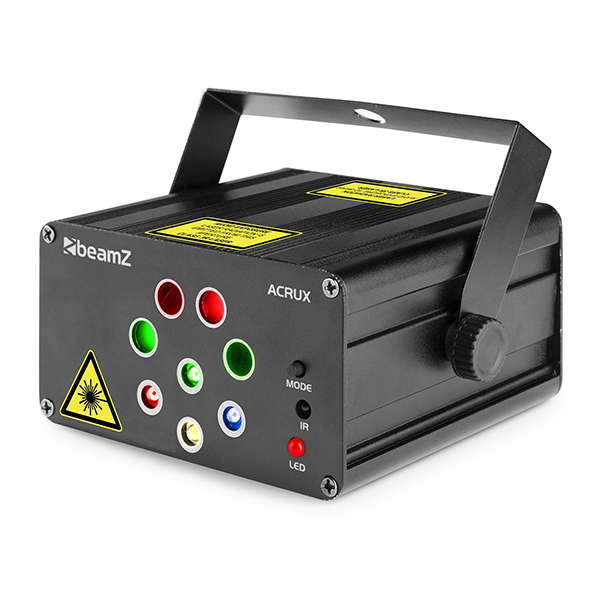 BEAMZ ACRUX LASER QUATRO RG RGBW LED