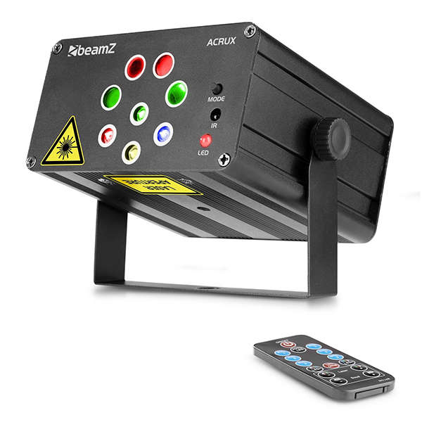 BEAMZ ACRUX LASER QUATRO RG RGBW LED