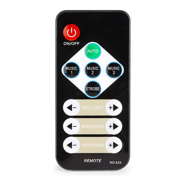 BEAMZ PARTYBAR10 SET 2x JELLY MOON, 2x PAR AND UV/STROBE RGBWUV